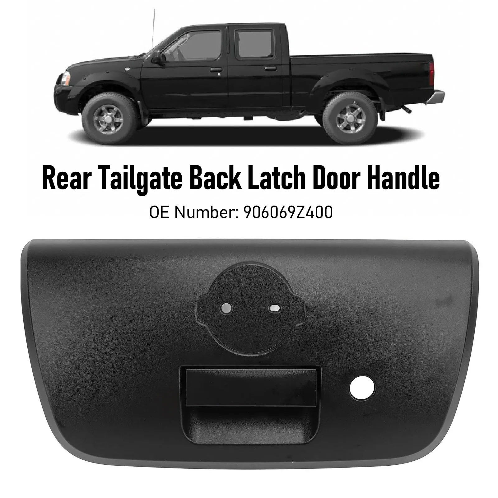 Rear Tailgate Back Latch Door Handle 906069Z400 Impact Proof Rear Liftgate Door Handle For Frontier