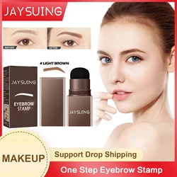 One Step Eyebrow Stamp Hairline Enhancement Waterproof Easy Colouring No Smudge Sweat Proof Natural Lasting Brow Cream Makeup