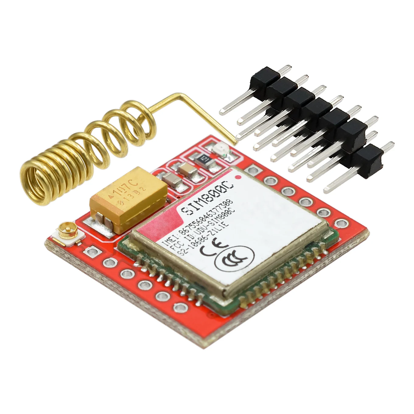 SIM800C GSM GPRS Module 5V/3.3V TTL Development Board IPEX With Bluetooth And TTS For Arduino STM32 C51