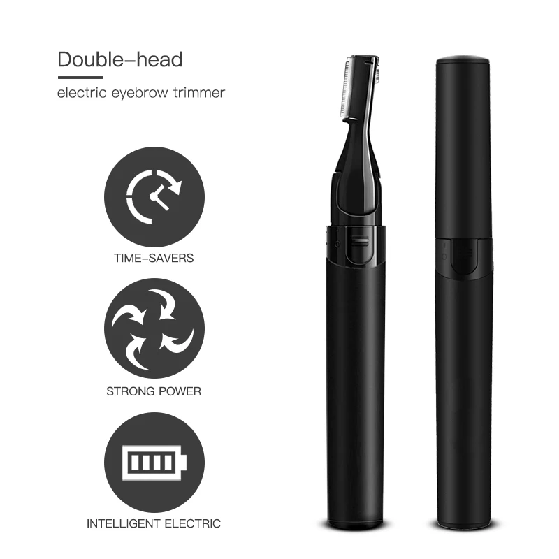 

Painless Electric Eye Brow Hair Remover Razor Eyebrow Shaver USB Rechargeable Facial Epilator Eyebrow Trimmer