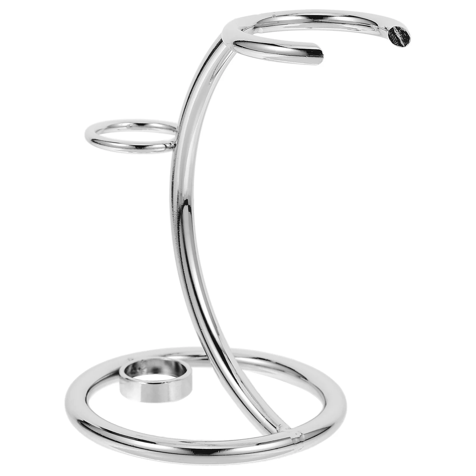 

1pc Shaving Razor Rack Stainless Steel Razor Bracket Brush Stand Holder with Non-slip Base (Special-shaped Frame 1)