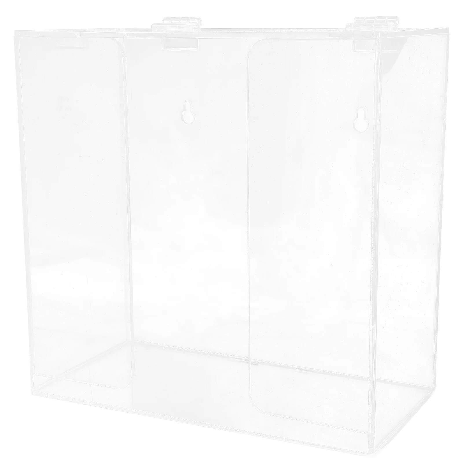 

Acrylic Mask Storage Box Tissue Holder Scuba Case Organizer WallMounted Facial Masks Travel Desktop Large Capacity Durable