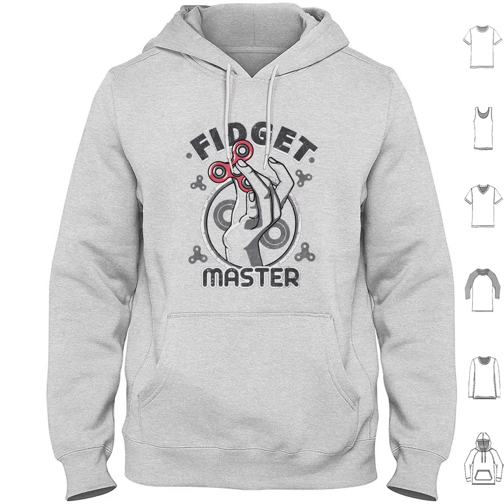 Fidget Master Hoodie Cotton Long Sleeve Fidget Game Cool Gaming