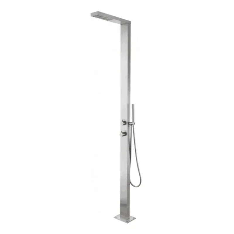 304 Stainless Steel Stand Outdoor Panel Swimming Pool Outdoor Rainfall Shower