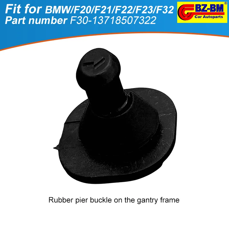 Support de radiateur de pare-chocs avant, Support de roulement en caoutchouc pour BMW F80 F30 m3 F32 13718507322 13717625238 13717571356