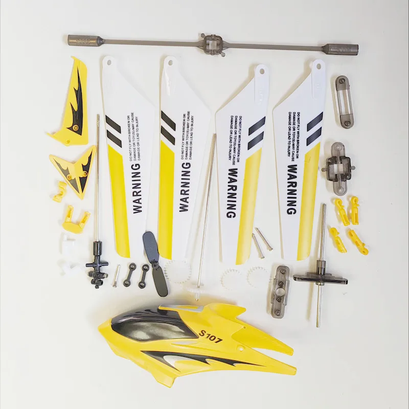 High Quality 1Set Parts Spare Replacement S107G Rc Set Tail Helicopter Full S107 Main Accessories Decorations Props Balance Bar