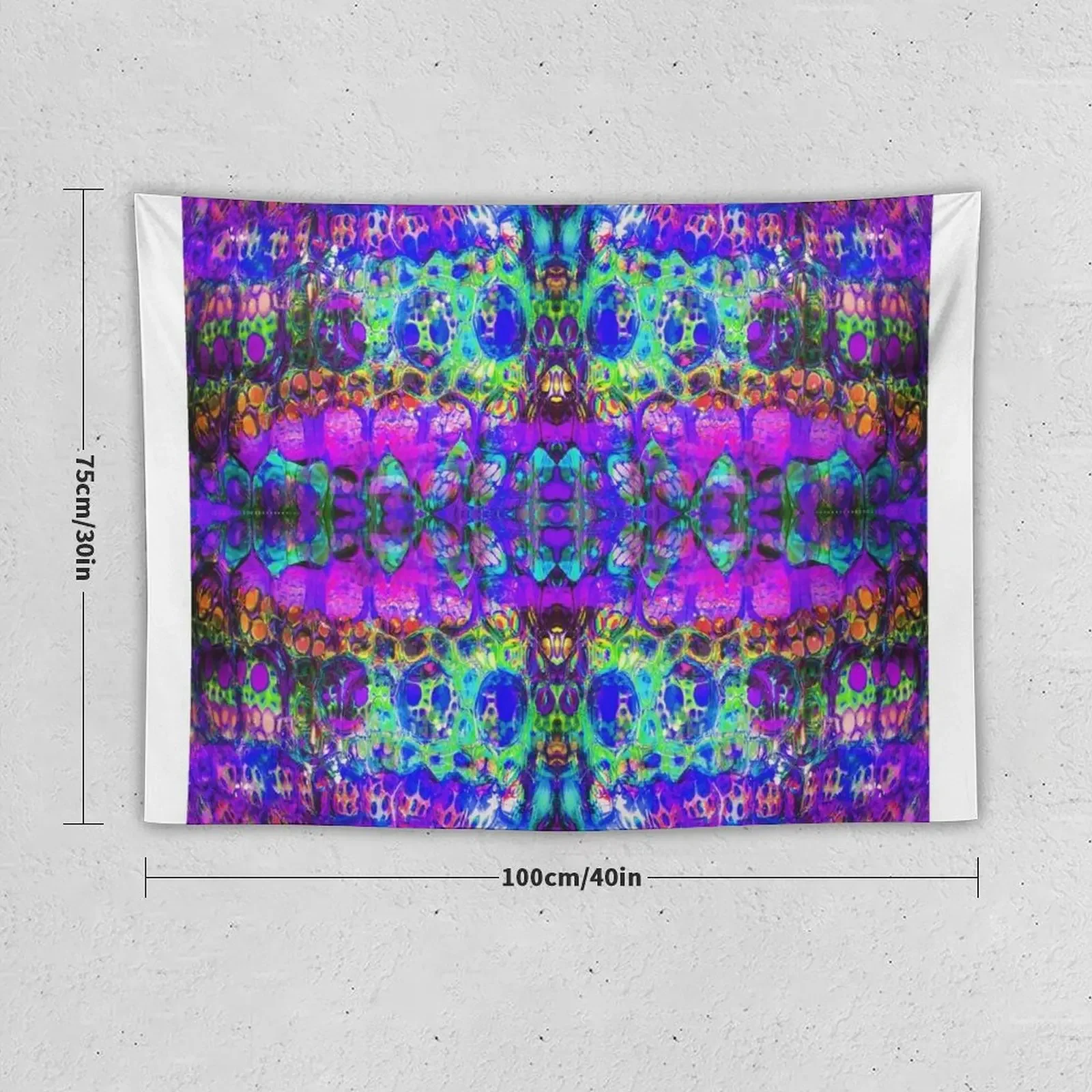 blacklight madness Tapestry Bedroom Organization And Decoration Hanging Wall Tapestry