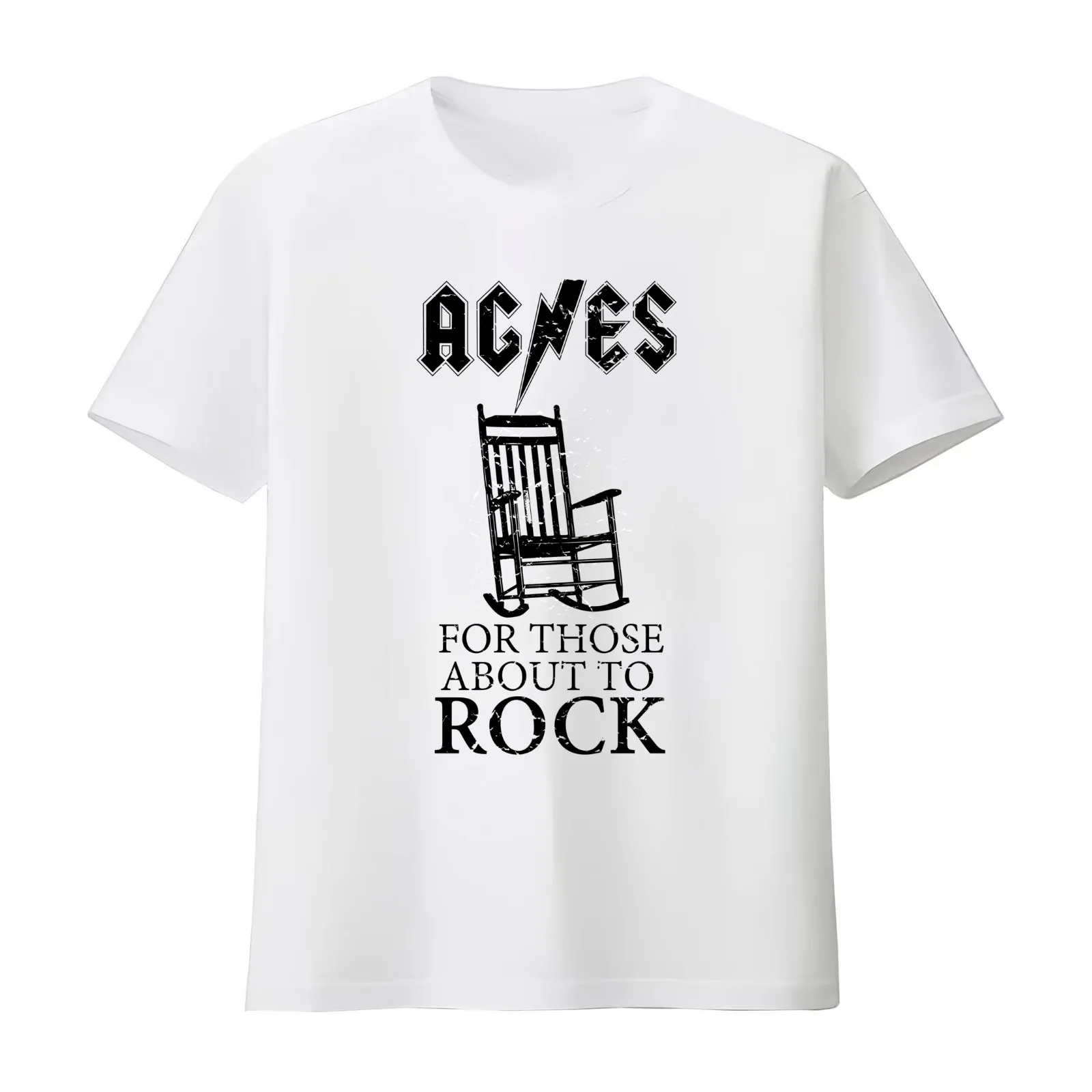 Agnes Young T-Shirt Summer Casual Cotton Tee Oversized Streetwear Tops Vintage Graphic Print Loose Fit Short Sleeve