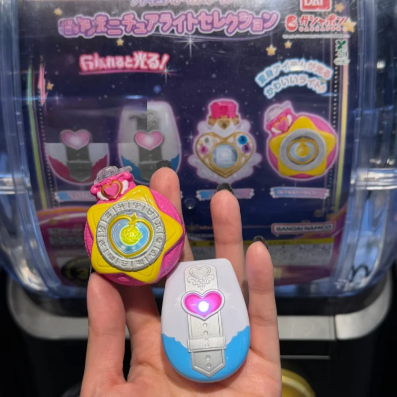 

Bandai Pretty Cure All Stars Glowing Light Up Transformation Device Gashapon Collectible Figure Nagisa Misumi Honoka Yukishiro