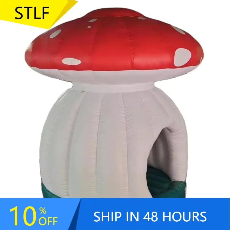 قلعة نطاطة على شكل فطر قابلة للنفخ مخصصة من STLFC للأطفال #1