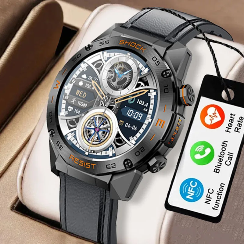 

2024 New Smart Watch Dynamic Heart Rate Detection Bluetooth Range 10m Calorie Calculation Screen Material Tempered Glass