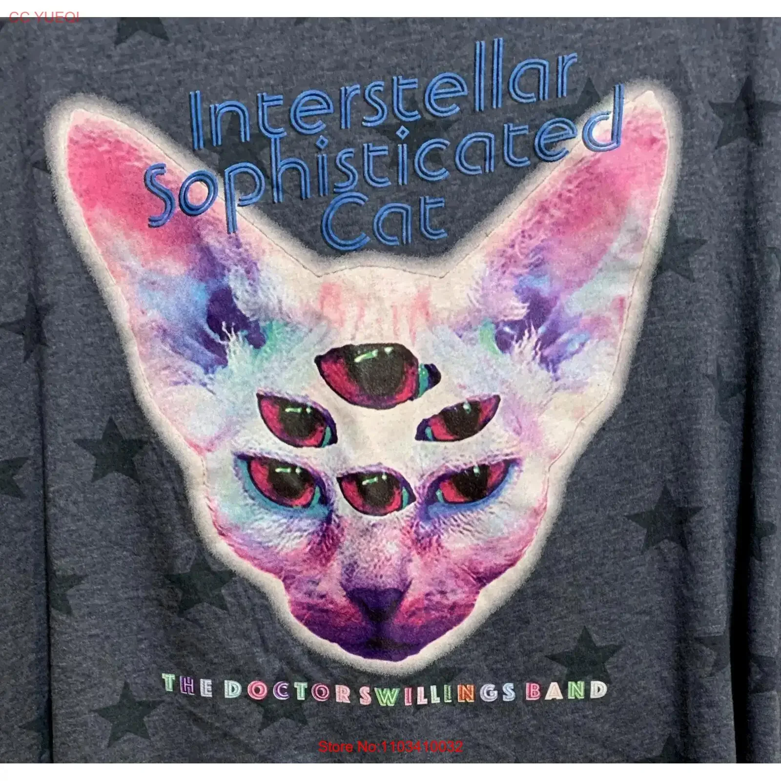 Camiseta 2xl o médico swillings banda interestelar sophistcated gato vintage lavado unissex roupas de grife macio versátil