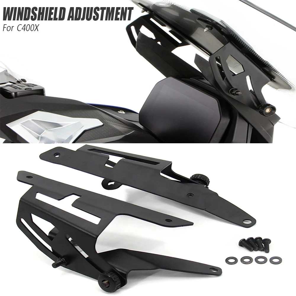 

Для BMW C400X C400X C400 X мотоциклетные регуляторы лобового стекла, подставка с ЧПУ, кронштейн для лобового стекла, подходит для регулируемого лобового стекла