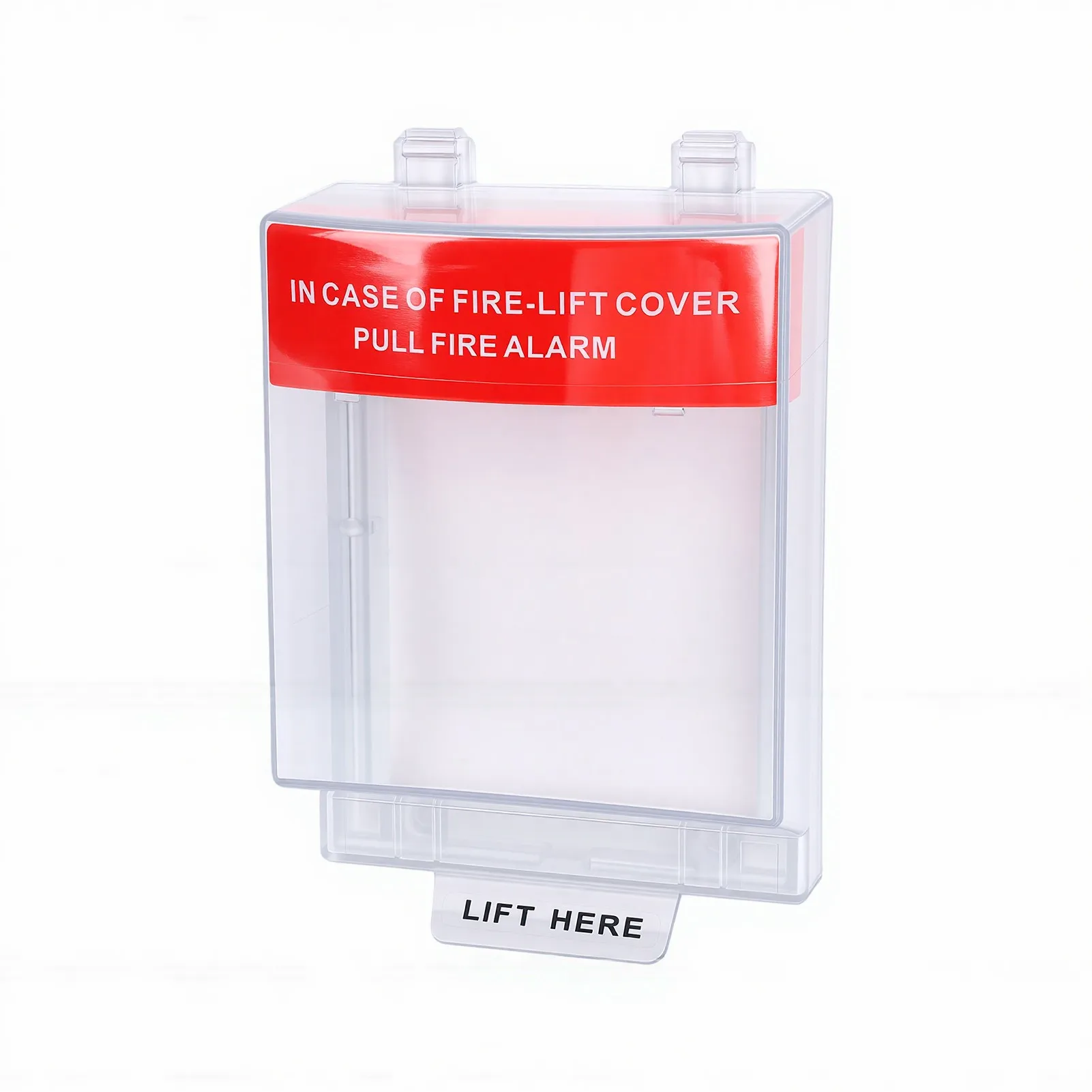Fire Alarm Pull Station Transparent Cover Fire Emergency Switch Protective Guard Waterproof Rainproof Heatproof Protection Cover