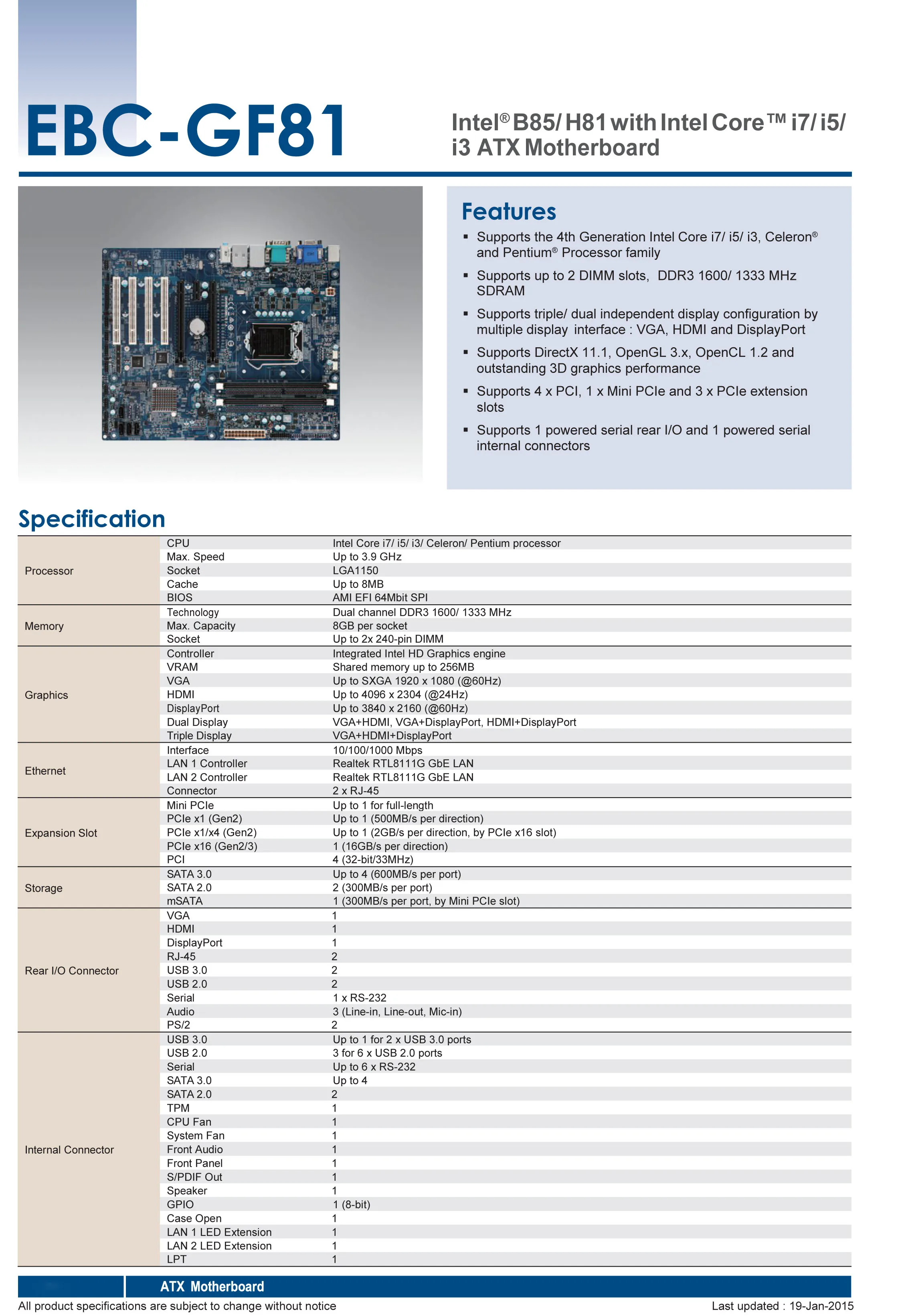 High Reliability EB…