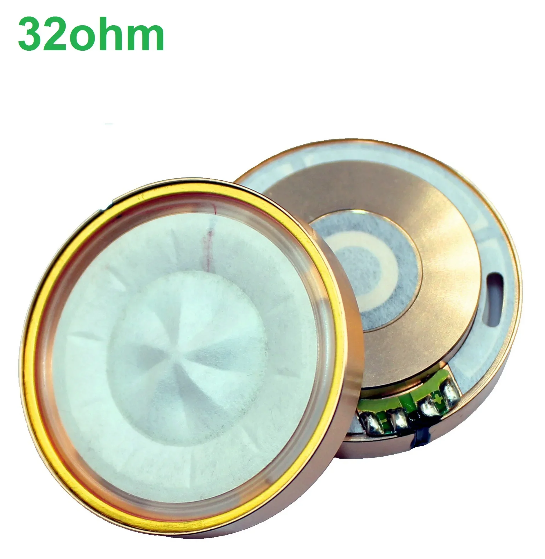 Professional Headphone Driver Manufacturer Dual Magnet Neodymium N52 Hifi Headphones 50mm Driver The Diaphragm Nanofiber 32ohm