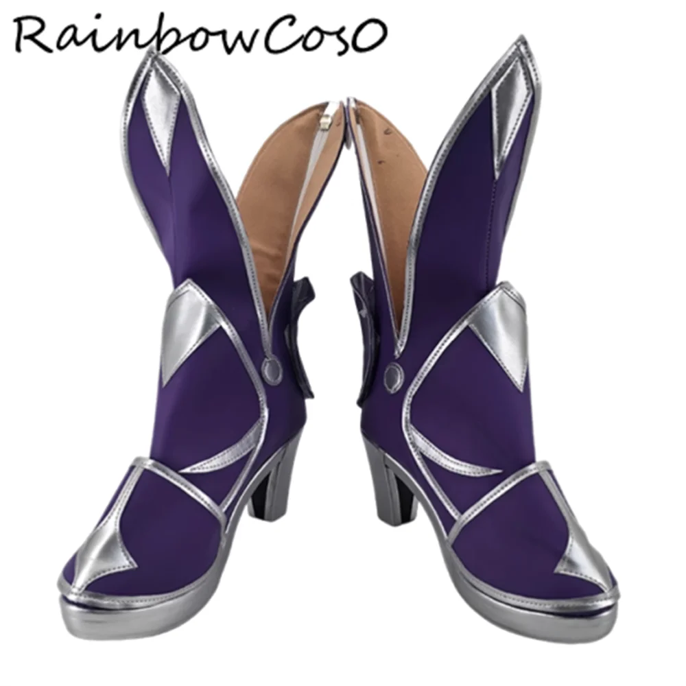 Scathach Skadi Fate/Grand Order FGO Cosplay zapatos botas juego Anime fiesta Halloween RainbowCos0 W5397