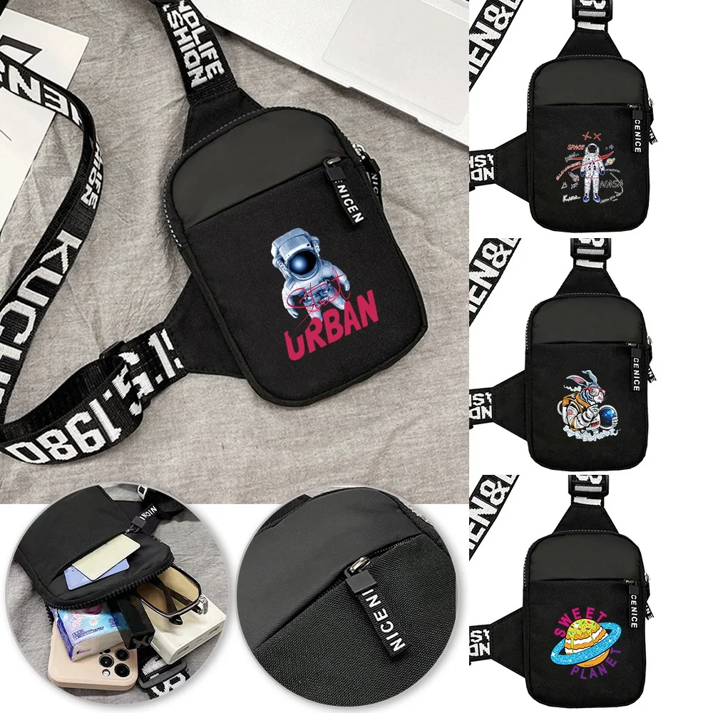 

Men Chest Bag Trendy Men's Crossbody Bags Travel Hiking Astronaut Series Large Capacity Multi-functional Fitness Yoga Pack