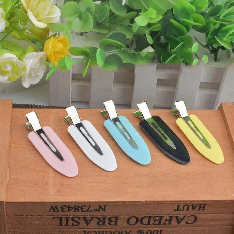 4pcs No Bend Seamless Hair Clips Side Bangs Fix Fringe Barrette Makeup Washing Face Accessories Women Girls Styling Hair Pins