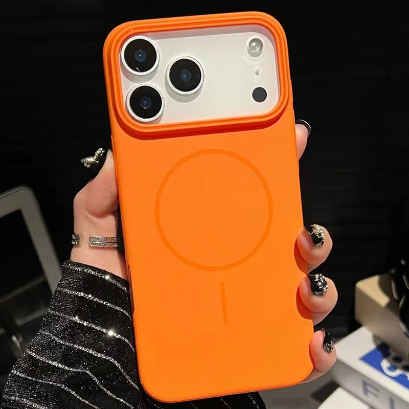 Official Hrad Rugged Case for Magsafe Wireless Charge Case for IPhone 17 Pro Max 16 15 14 13 12 11 17 Air 16E Protection Cover