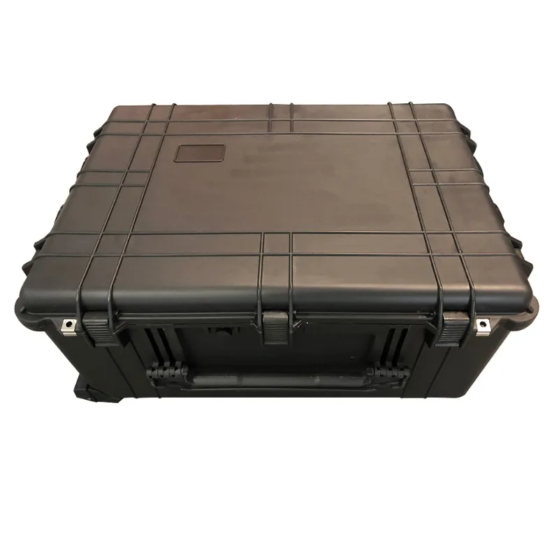 Hard Plastic Trolley Case, Carrying Equipment Tool Box with Wheels, Waterproof