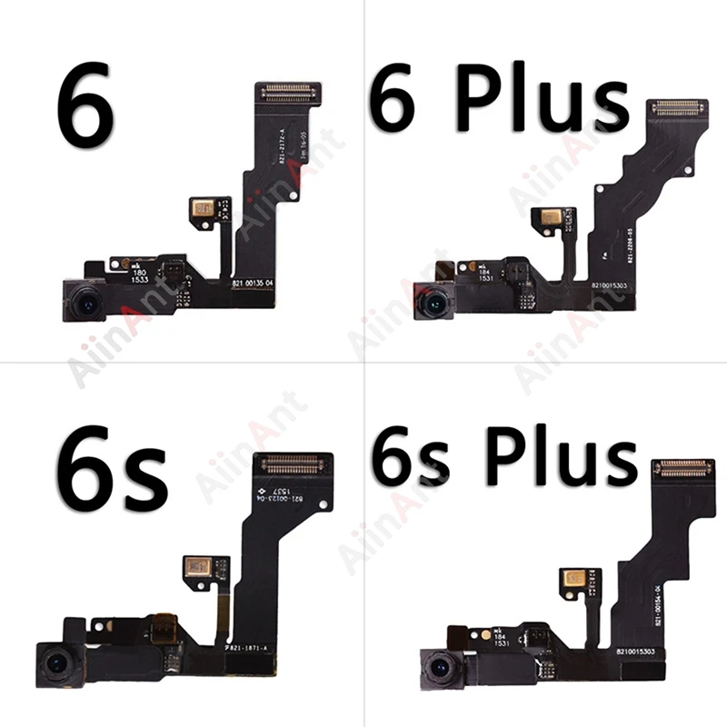 For iPhone 11 Pro X Xr Xs Max 6 6s 7 8 Plus SE 2 3 2022 2023 Proximity Light Sensor No Face ID Front Camera Flex Cable + Sticker