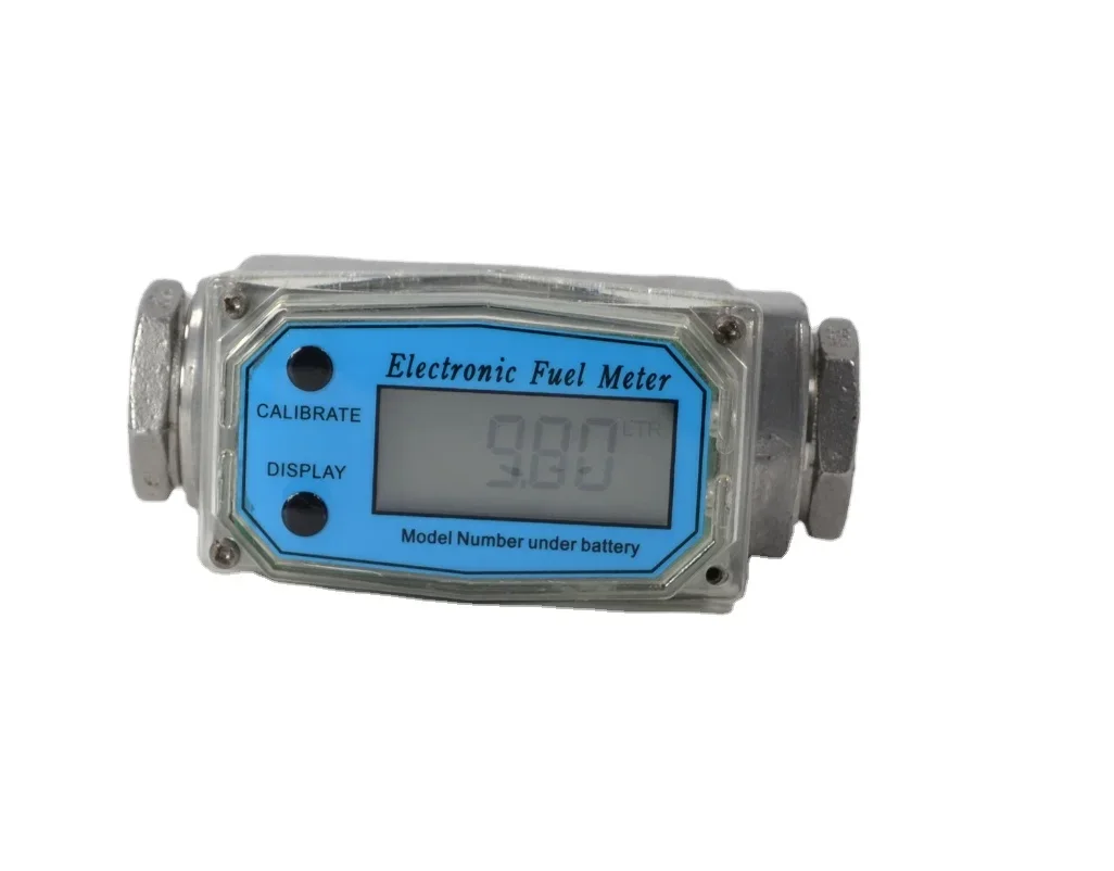 

GTF-1000LBC Civil Electronic Turbine Flow Meter Pulser Digital D.iesel Fuel Flow Meter With High Precision For Oil, Water