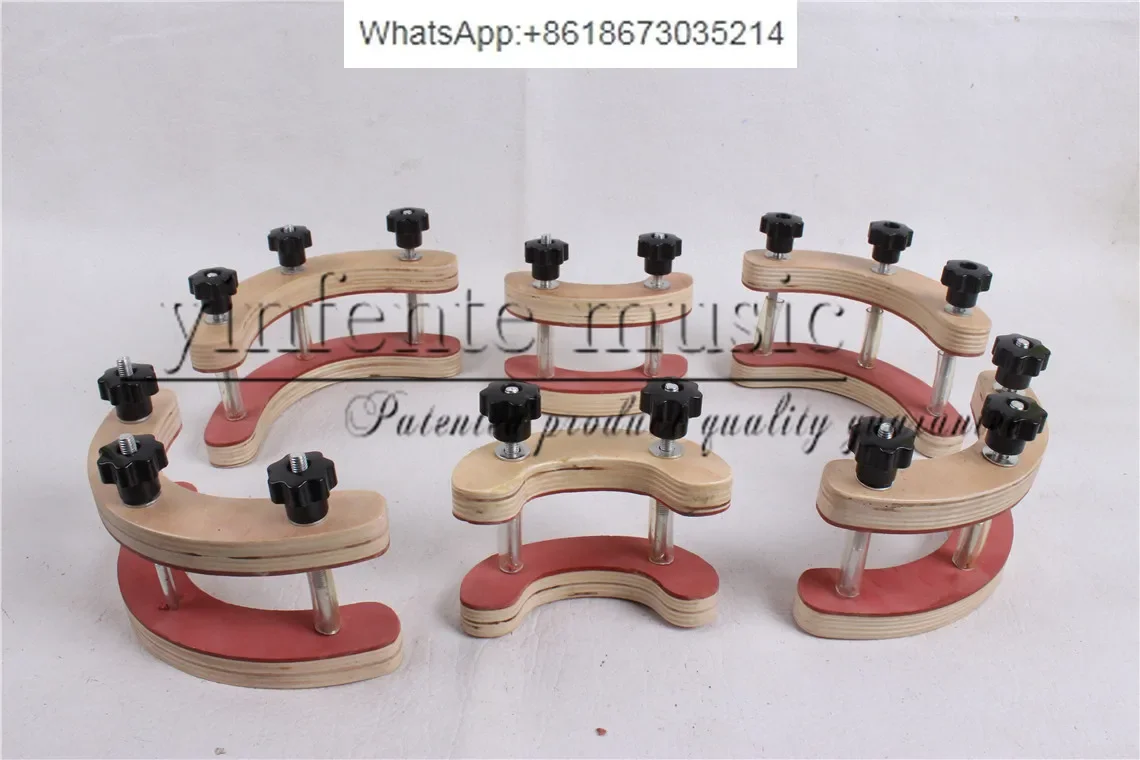 Violin Repair Making Tools Harmonic Clips Clips Musical Instrument Accessories Durable Multilayer Composite Wood