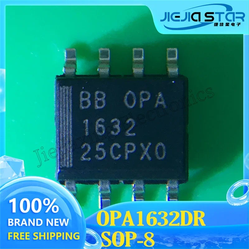 

OPA1632DR Audio Amplifier Chip, OPA1632 SMT SOP-8, 100% Brand New and Original Electronics