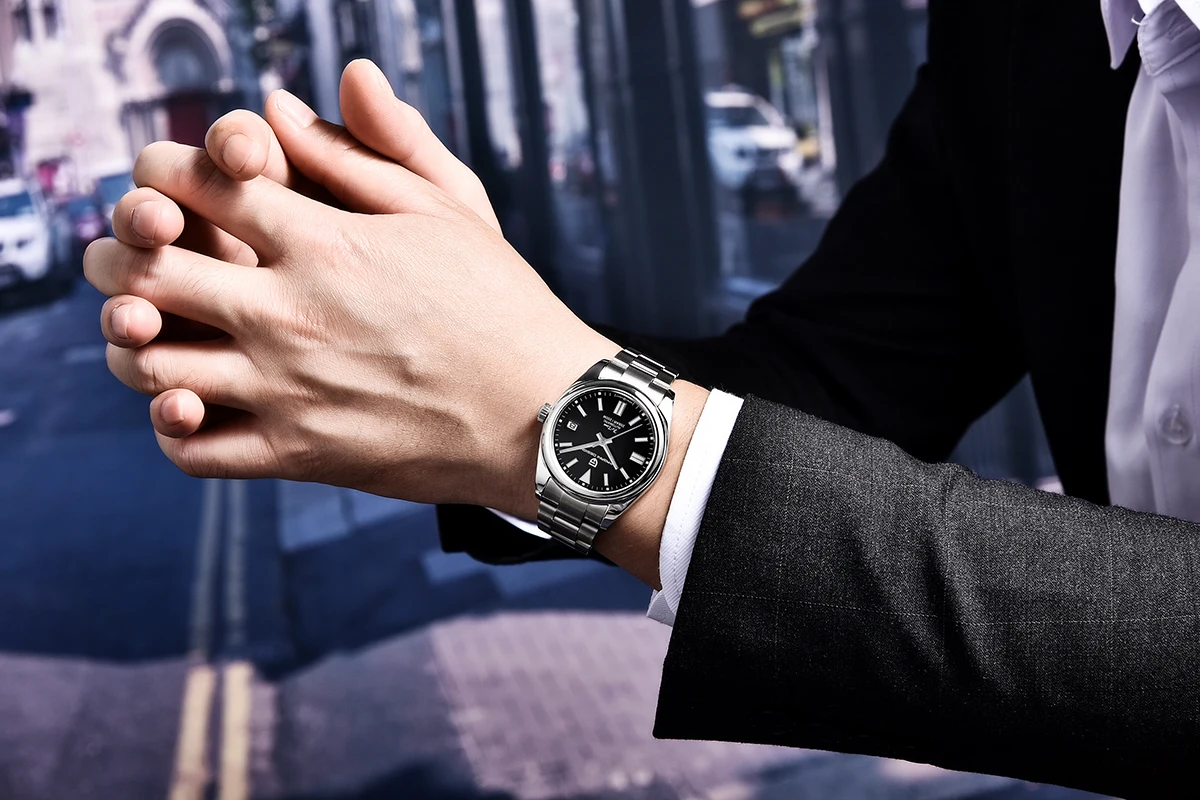 PAGANI DESIGN 2026 New Luxury Automatic Mechanical Men Watch Stainless Steel V2 Sapphire Crystal CS 20Bar Reloj Hombte