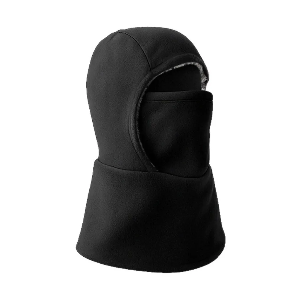 

Neck Protection Balaclava Cycling Cap Fleece Cold-proof Warm Hat Mask Thicken Thermal Ski Windproof Cap Mountaineering
