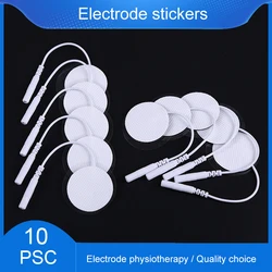 Replacement Silicone Gel Electrode Pads Pulse Muscle Electrode Cable Conductive Line Physiotherapy Machine Slim Electro Pad