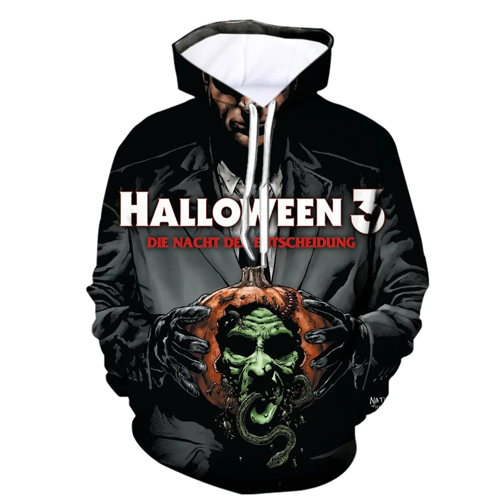 

New 3D Printing Hallowmas Fashion Men Women Tracksuits Crewneck Hoodies Plus Size S-7XL Harajuku Four Seasons Casual