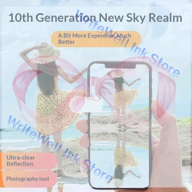 Kit de réflexion miroir pour appareil photo de smartphone, compatible avec tous les modèles de téléphone, outil parfait pour les photographes
