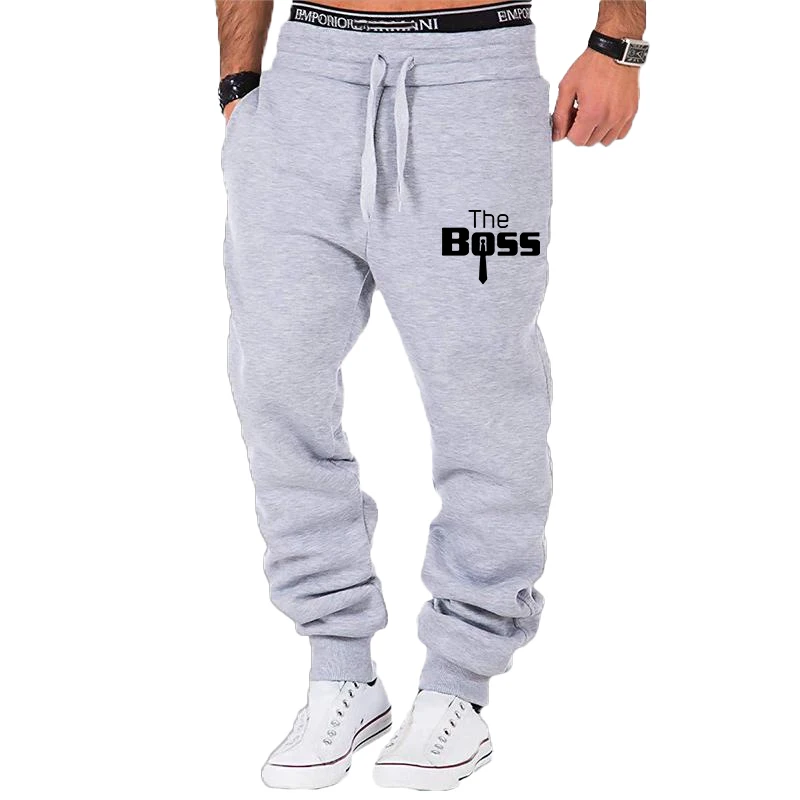 Neue Herren hose Fitness Sport hose Chef bedruckte Herren Freizeit hose weiche Sport hose Jogging hose plus Größe s ~ 4xl