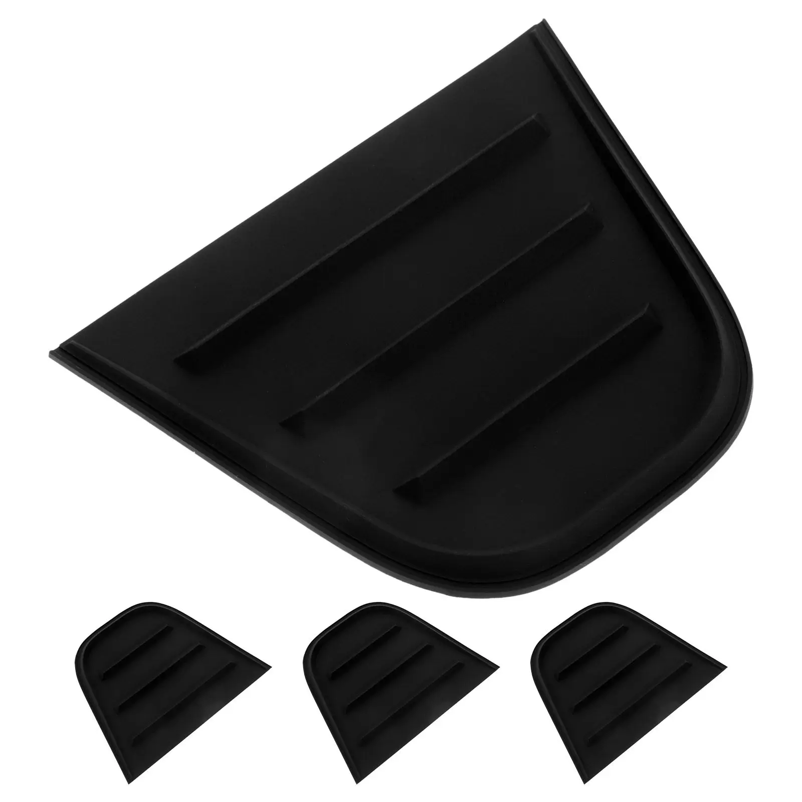 Luggage Suitcase Protective Corner Guards Protector Covers Black Table Protectors