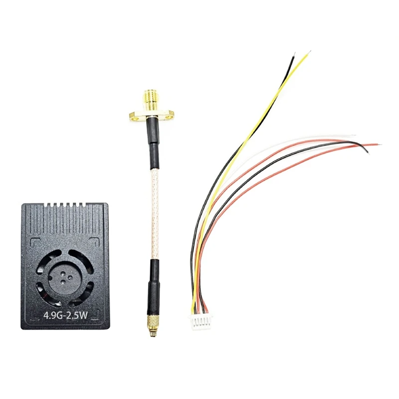 A22R-2.5W VTX High-Power FPV VTX Video Transmitter 25Mw/400Mw/800Mw/1600Mw/2500Mw For RC Long Distance Traversing Drones