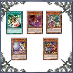 15PCS Yugioh Cards Punk Common Components DIY Cards Playing Game Card Not Original in Stock