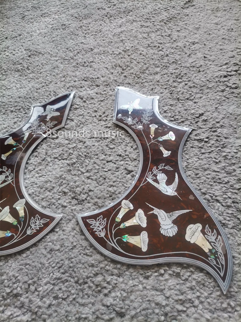 2mm thickness original handmade custom top quality celluloid pickguard  acoustic guitar pickguard left handed pickguard