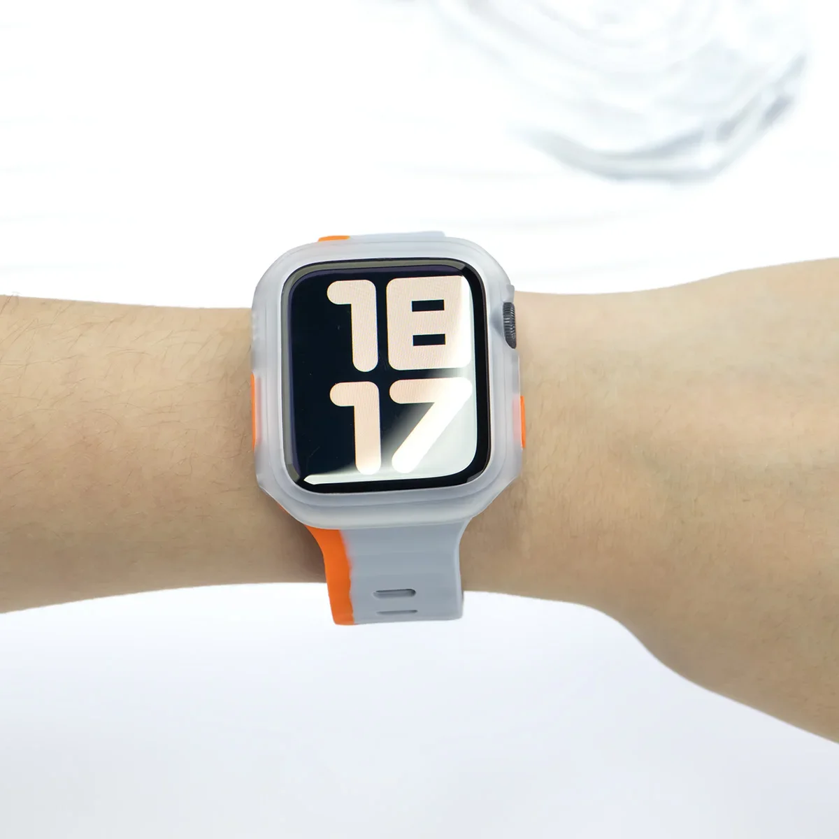 Case+Strap for Apple Watch Band Ultra 2 49mm 42mm 44mm 40mm Silicone Bracelet TPU Case Iwatch Series 9 8 7 6 SE 5 4 45mm 41mm