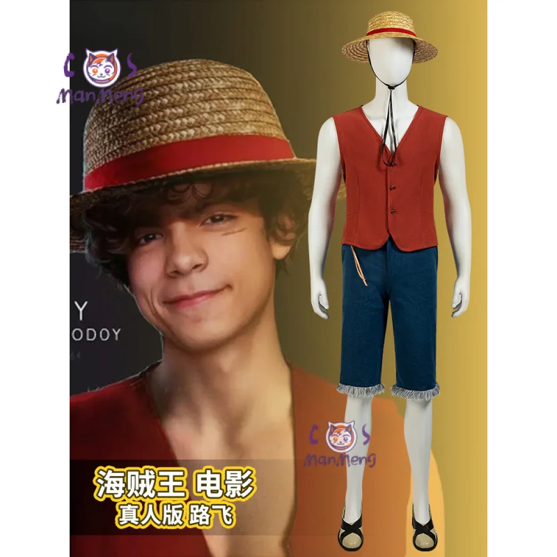 

Животное обезьяна D. Luffy Косплей костюмы Luffy униформы Luffy костюмы Luffy с шляпой Хэллоуин комикс Con костюмы