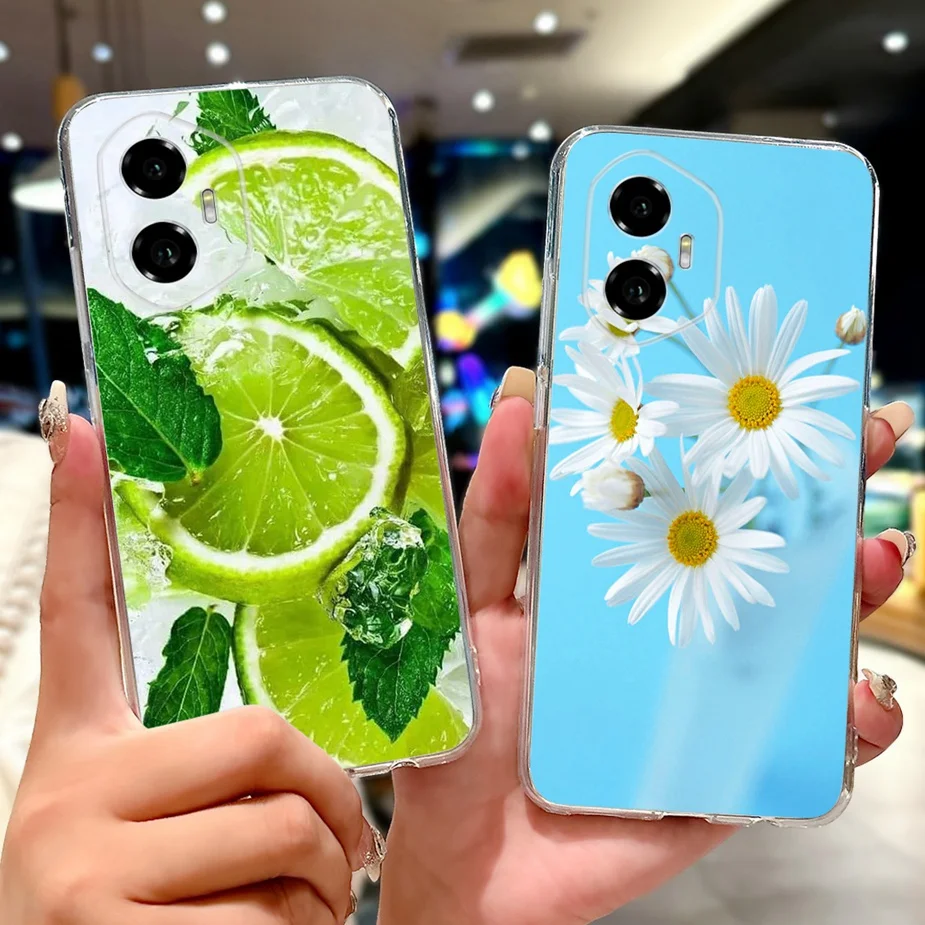 حافظة لهاتف Honor 300 5G AMM-AN00 غطاء أنيق شعبي مطلي من السيليكون الناعم لهاتف Honor 300 Pro Honor300 Ultra 5G Fundas