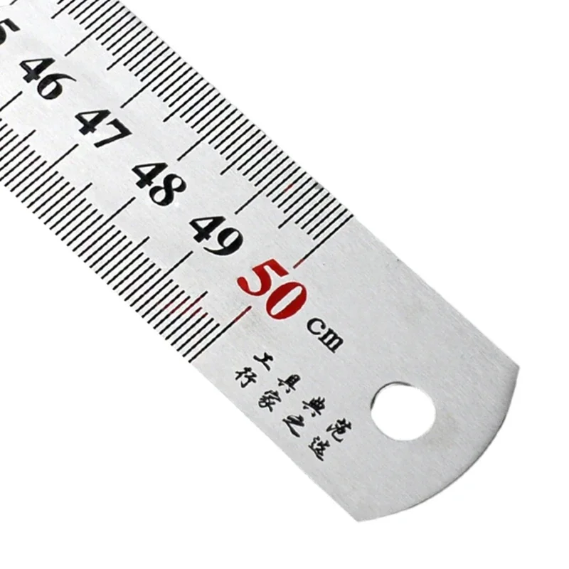 Stainless Steel Rulers Metal Rulers Precisions Rule Double Side Metric Imperial Precisions Straight Measuring Tool