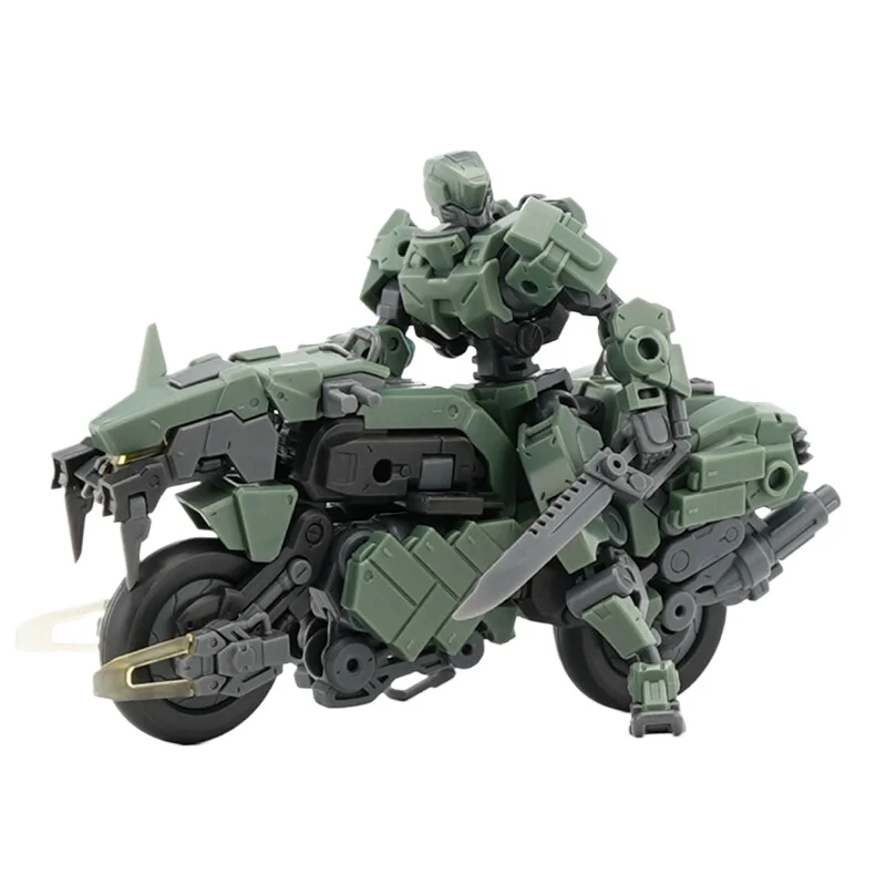 Número 57 1/24 fantoche blindado caça fang figuras de ação montagem modelo kit transformando mecha brinquedo desktop ornamento menino presente