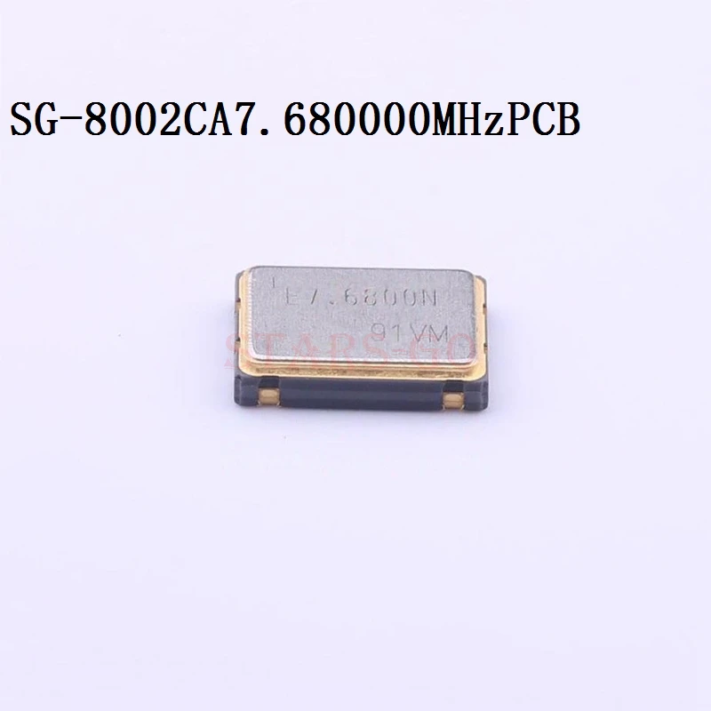 

10PCS/100PCS 7.68MHz 7050 4P SMD 3.3V ±50ppm OE -20~~+70℃ SG-8002CA 7.680000MHz PCB Pre-programmed Oscillators