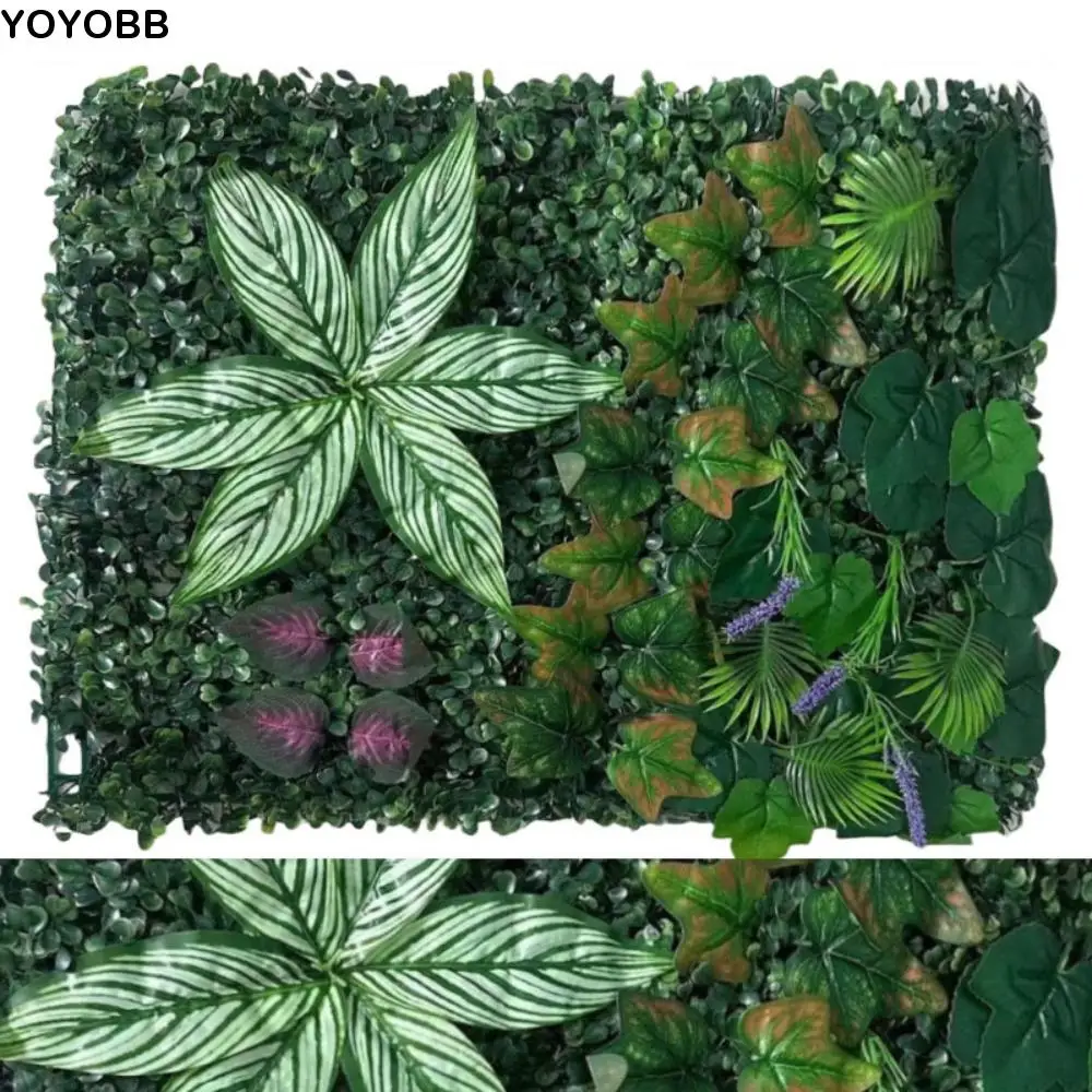 

60*40cm Artificial Plant Wall Panel DIY Eternal Life Artificial Eucalyptus Carpet Flower No Watering Artificial Fern Grass