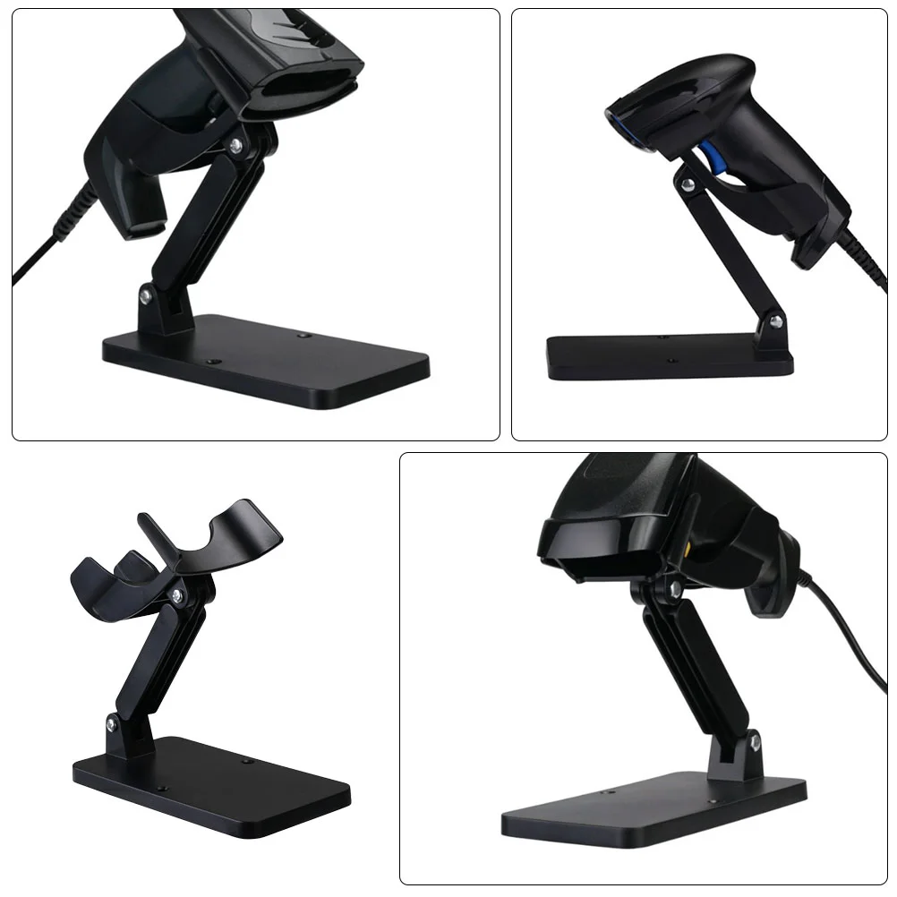 Scanning Device Holder Phone Mount for Car Mic Desk Bracket Desktop Hair Dryer Document Scanner Stand Abs Barcode