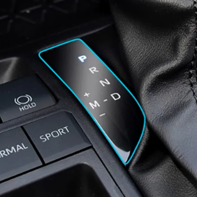 For TOYOTA RAV4 2019-2022 Gear Panel Transparent TPU Protective Film Anti Scratch Repair Film Accessories Refit