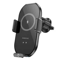 Borofone Car Mount Phone Holder Wireless Charging Anti-Vibration Fixed Support BH205 Motorcycle Equipment Accessories