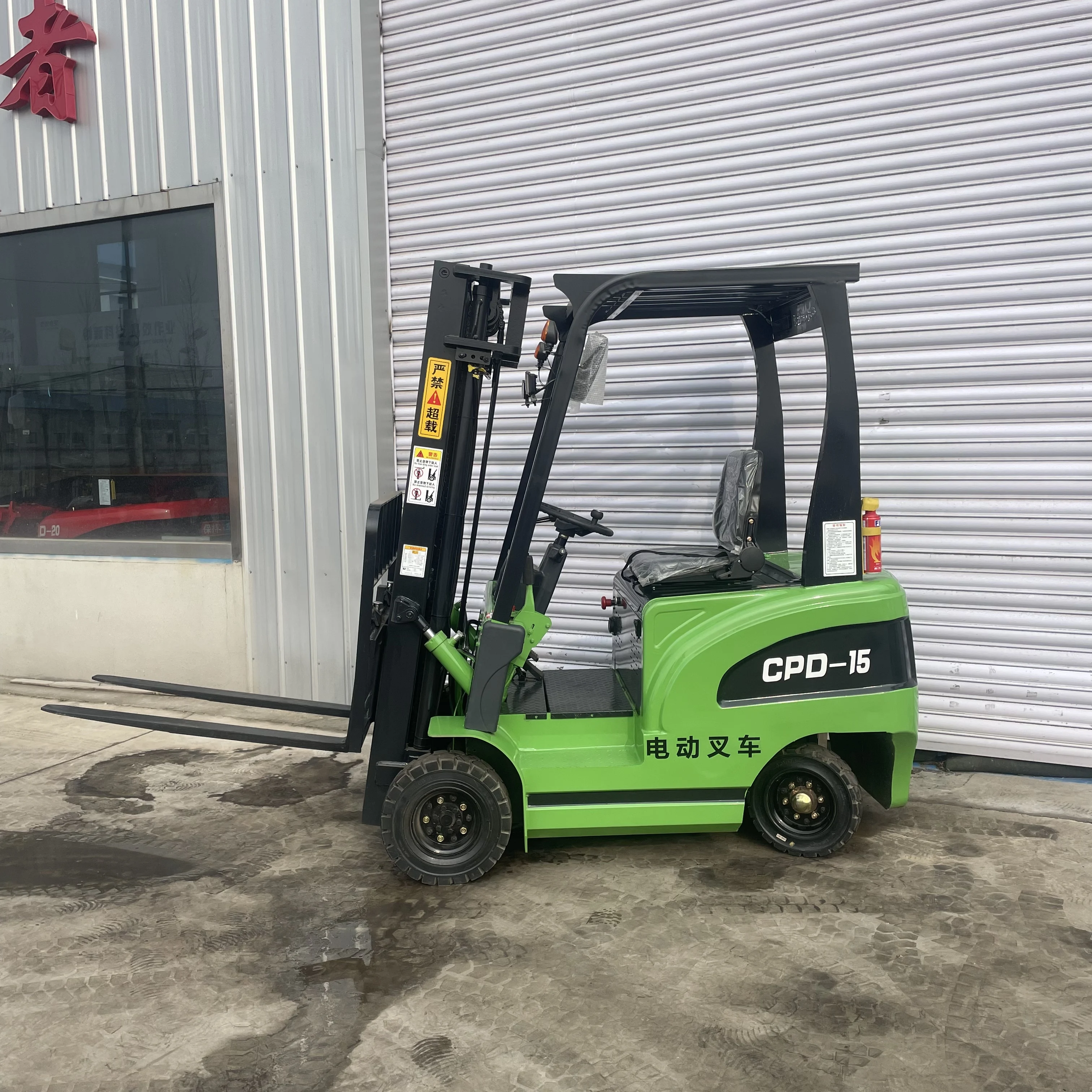 Small Electric Forklift 1 Ton Small Electric Transporter with Easy Operation